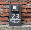 Placa Residencial e comercial personalizada com energia Solar!