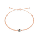 Pulseira de foto círculo personalizada