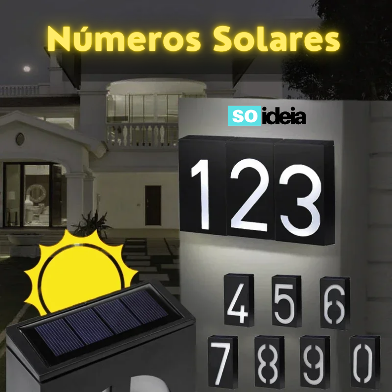 NumberLed™ Seu número de dia e de noite