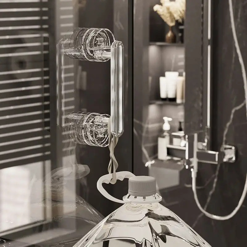 Maçaneta Diamante espelhada com Ventosa