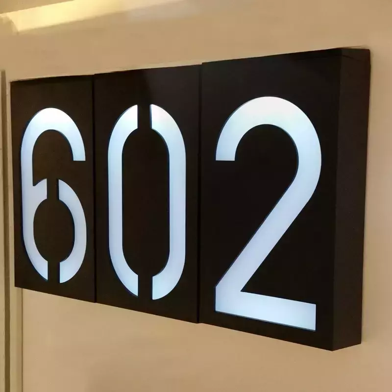 NumberLed™ Seu número de dia e de noite