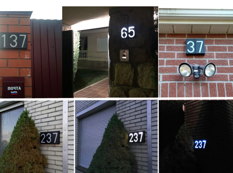 NumberLed™ Seu número de dia e de noite