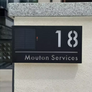 Placa Residencial com Luz Solar