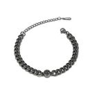 Pulseira de foto círculo personalizada