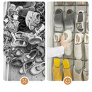 Sapateira Organizadora de sapato com 24 bolsos