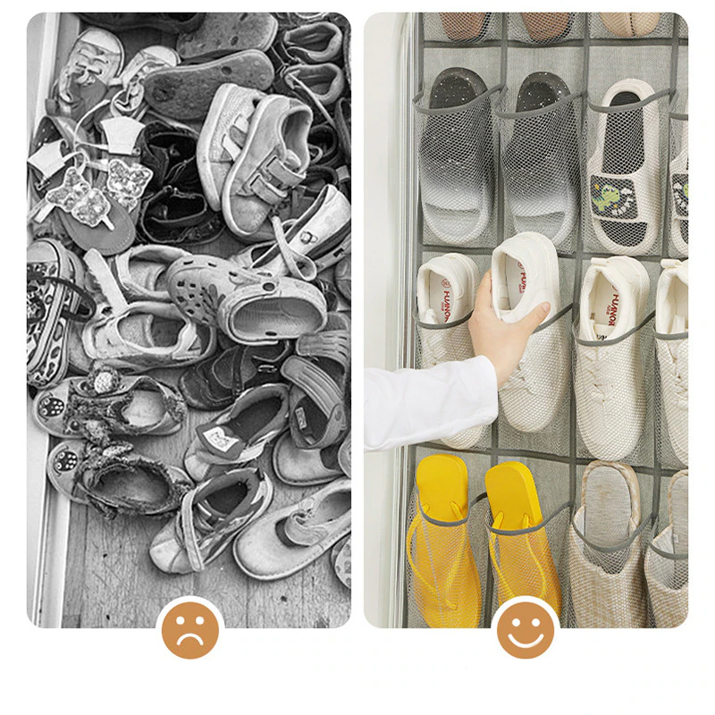 Sapateira Organizadora de sapato com 24 bolsos