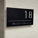 Placa Residencial com Luz Solar