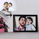 Retrato Personalizado 3D em desenho animado