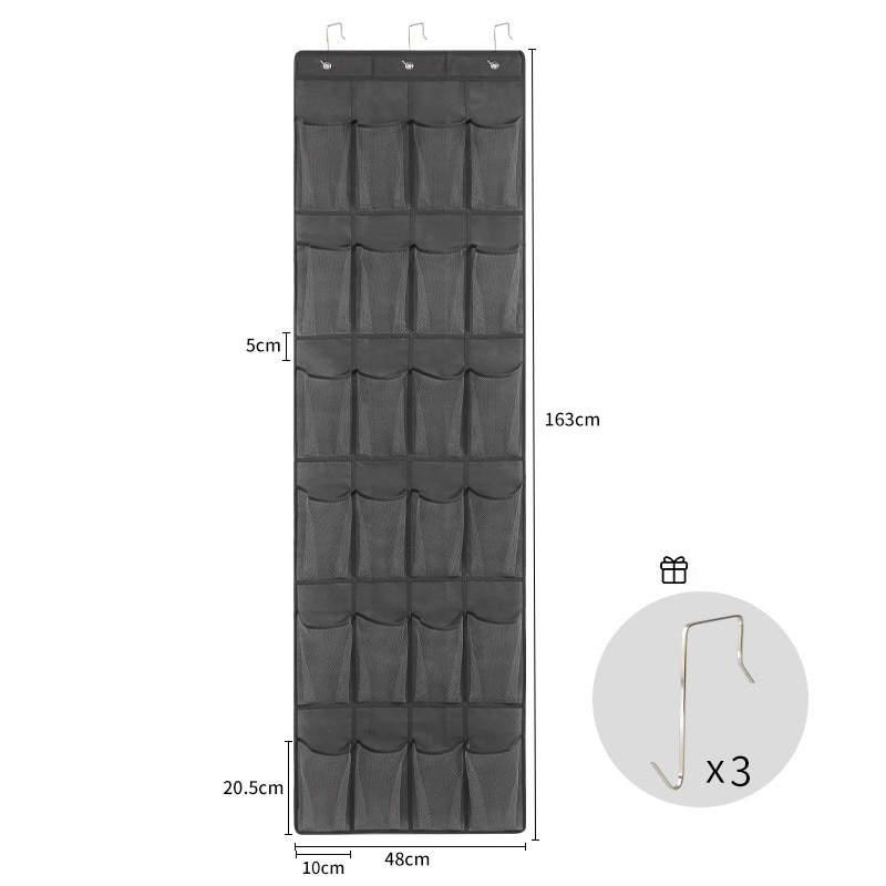 Sapateira Organizadora de sapato com 24 bolsos
