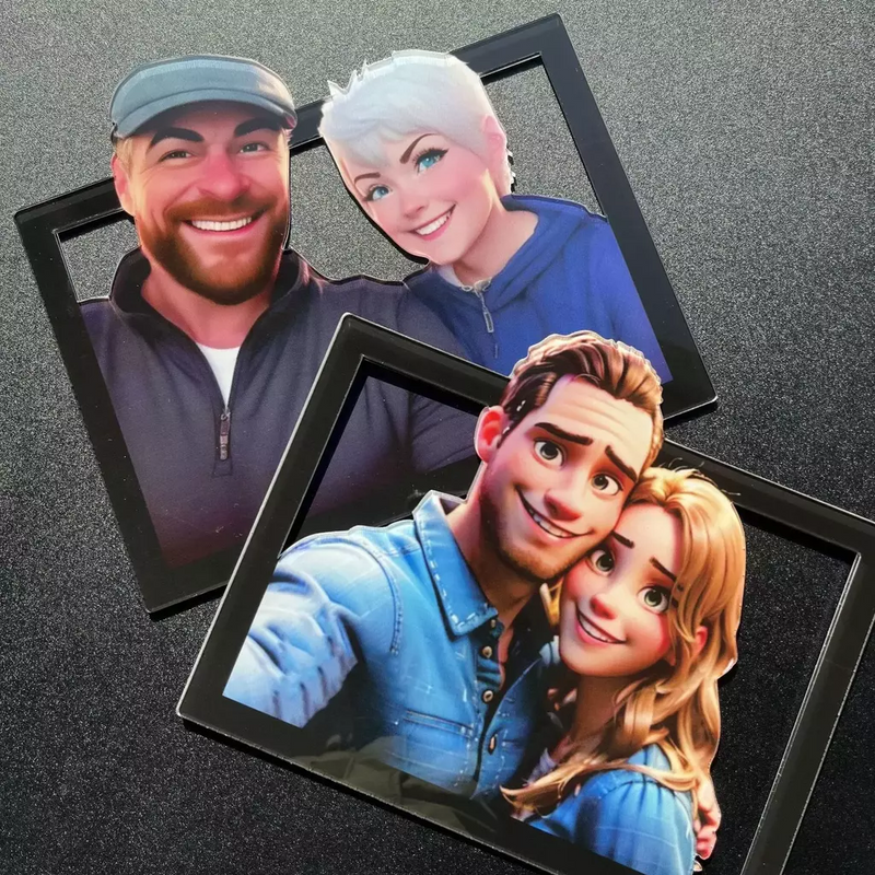 Retrato Personalizado 3D em desenho animado