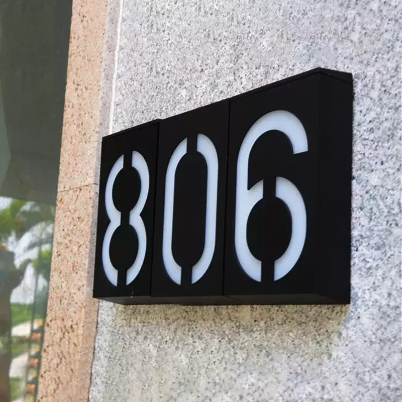 NumberLed™ Seu número de dia e de noite