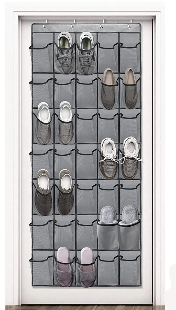 Sapateira Organizadora de sapato com 24 bolsos