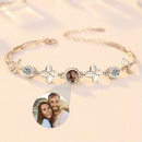 Pulseira de foto círculo personalizada