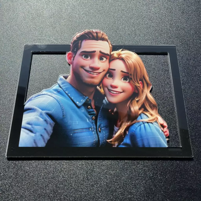 Retrato Personalizado 3D em desenho animado